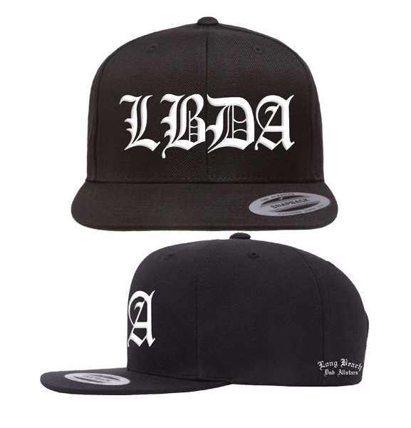 LBDA Old English Puff Embroidered Snapback