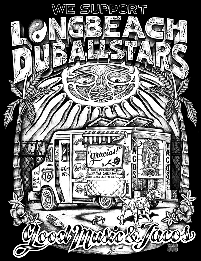 Long Beach Dub AllStars Tシャツ Long Beach Dub All Stars Skunk Records Vintage Tshirt Made